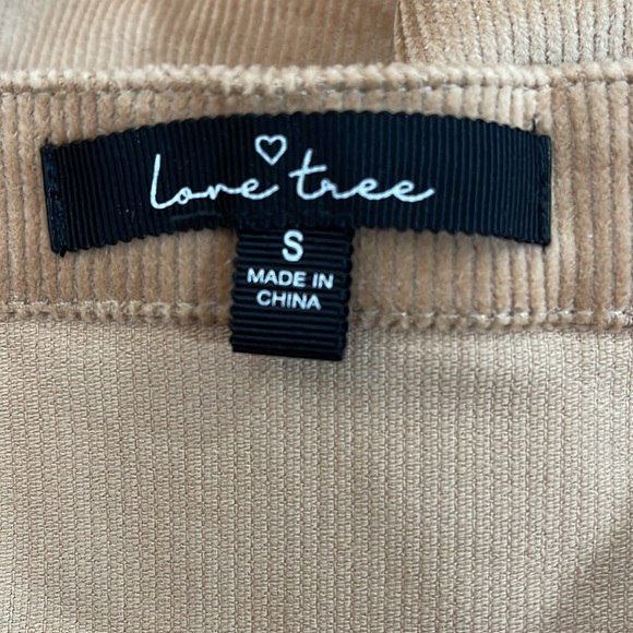 BOGO🥳 NWOT Love Tree corduroy mini dress - Picture 3 of 4